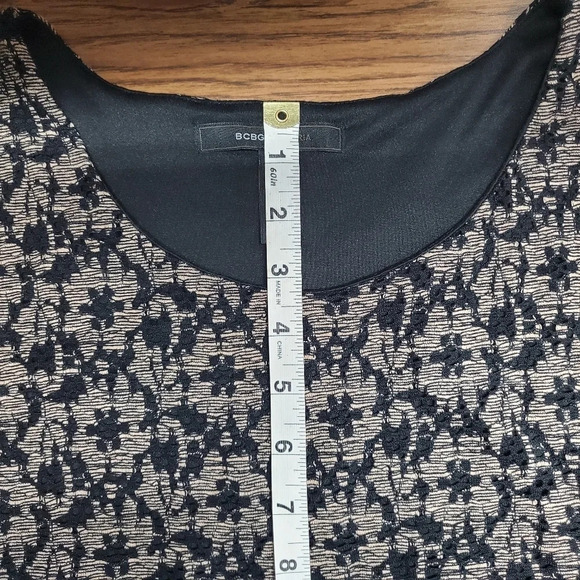 BCBGMAXAZRIA Women's A-Line Knit Dress Sz L - Picture 12 of 15